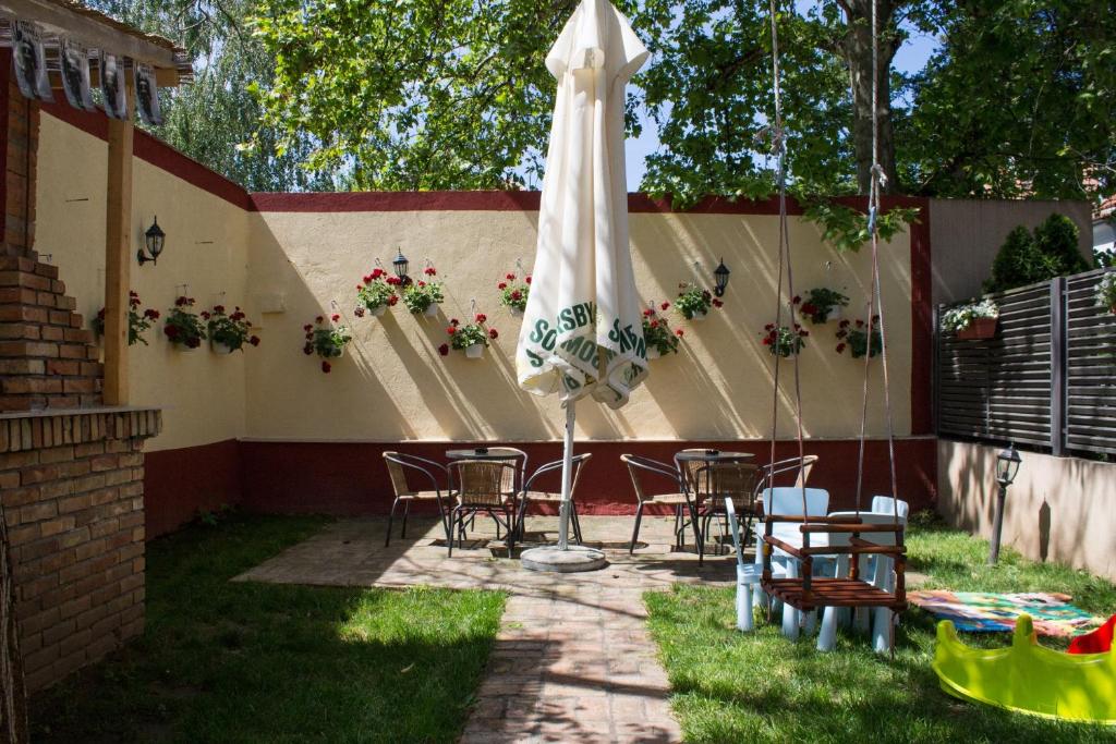 Zahrada ubytování Villa Mystique