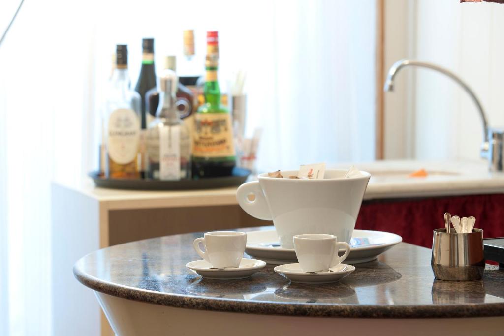 Nápoje v ubytování Hotel Gardenia