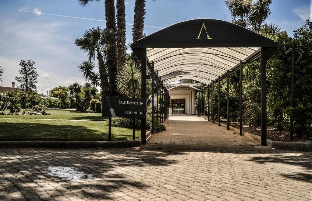 Zahrada ubytování D'Aragona Lifestyle Hotel