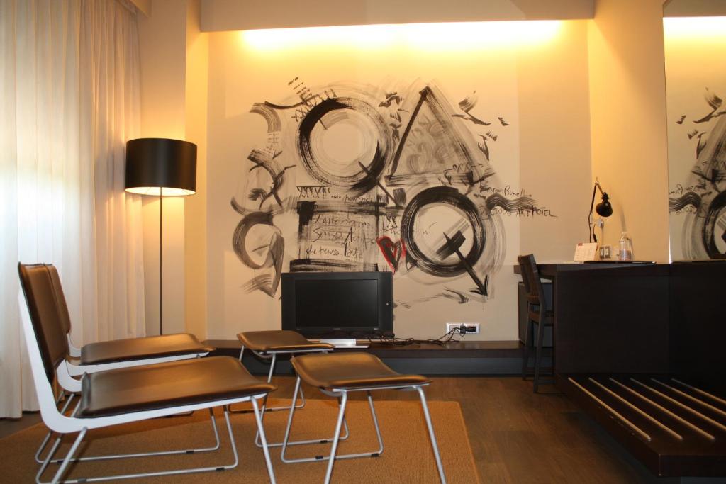 Posezení v ubytování Art Hotel Udine