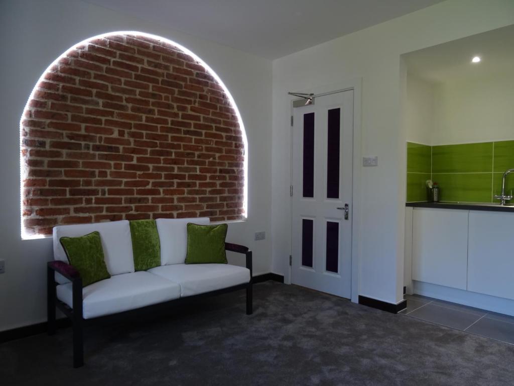 Kuchyň nebo kuchyňský kout v ubytování Undercliff Guest House