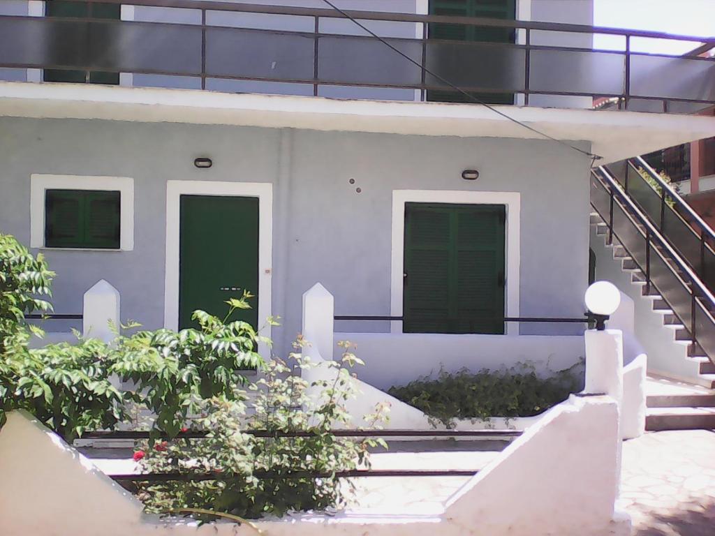 A balcony or terrace at Alex Apartments