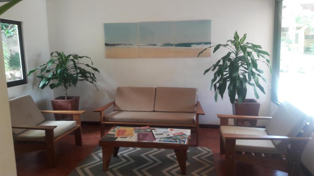 Posezení v ubytování Hotel El Jardin