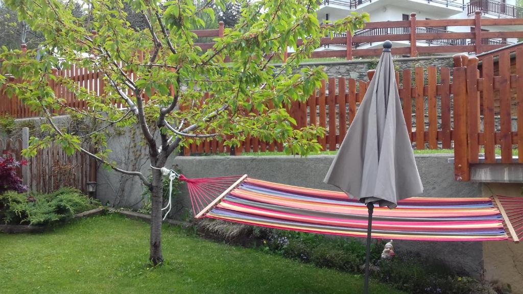 Zahrada ubytování B&B Petit
