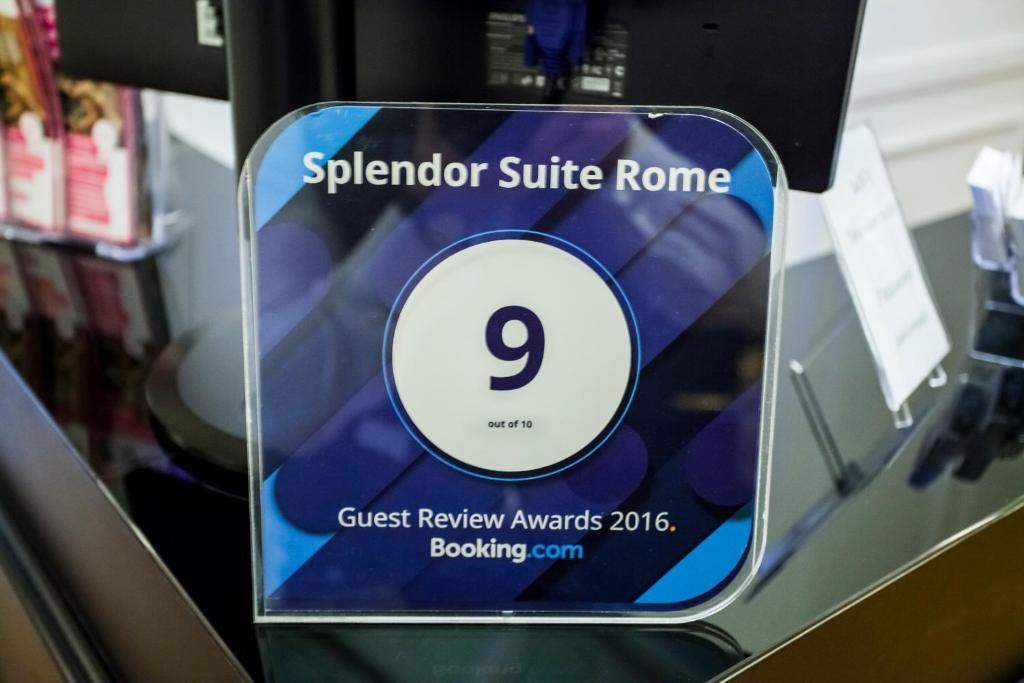 Splendor Suite Rome - Suites & Apartments tanúsítványa, márkajelzése vagy díja