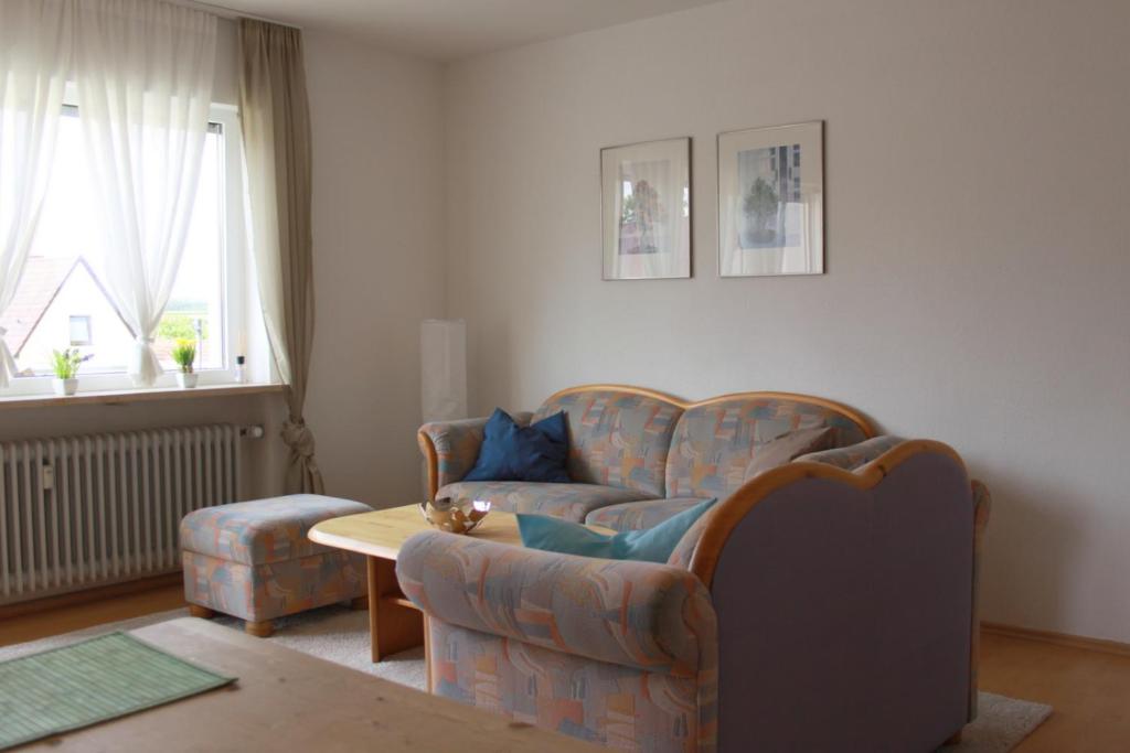 Posezení v ubytování Apartments Eichenweg