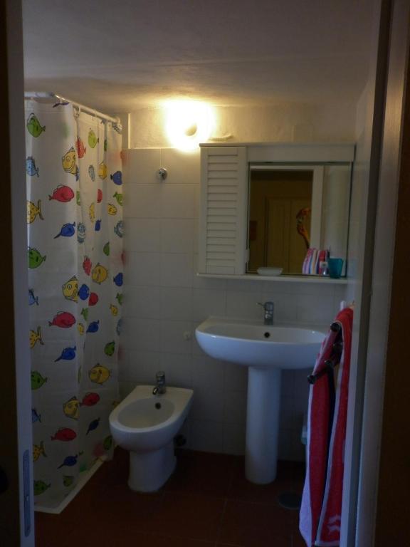 Koupelna v ubytování Maisonette Tommy