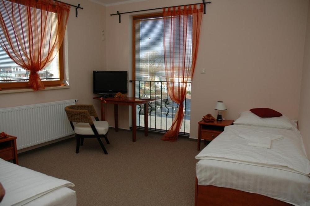 Postel nebo postele na pokoji v ubytování Hotel & restaurant SIGNAL