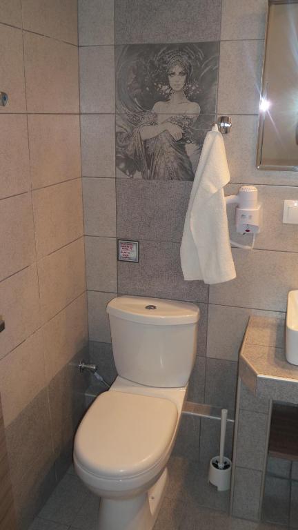 Koupelna v ubytování House Roula