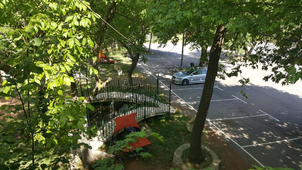 Zahrada ubytování Hani Zemenou