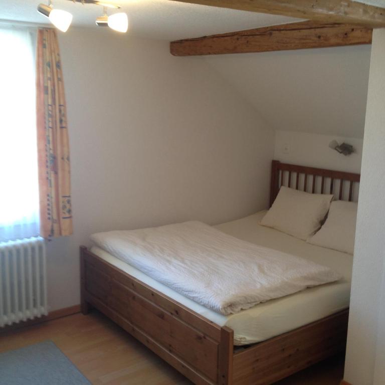 Postel nebo postele na pokoji v ubytování Hotel Sternen