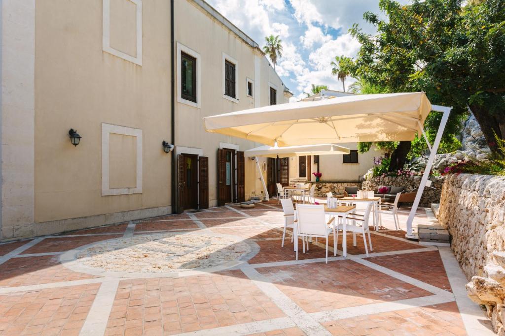 Patio nebo venkovní prostory v ubytování Dimora Archimedea
