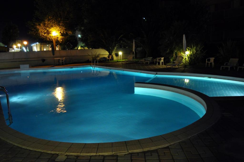 Bazén v ubytování Hotel Perla nebo v jeho okolí