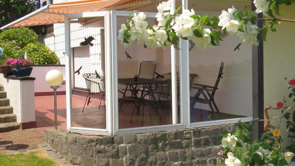 Zahrada ubytování Ferienwohnung Panoramablick