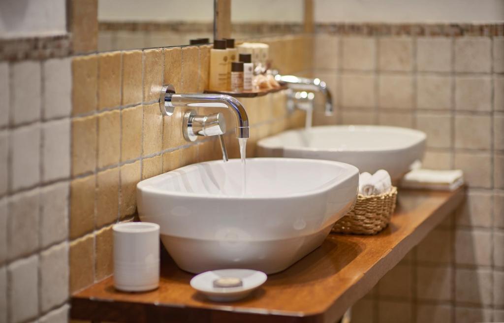 Koupelna v ubytování Hotel Rocca Della Sena