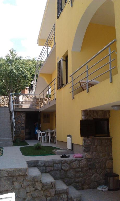 Balkón nebo terasa v ubytování Apartments Nagj