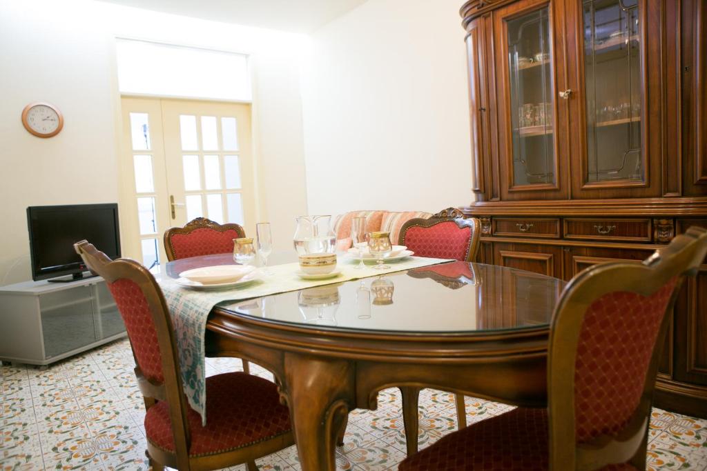 Posezení v ubytování Casa Gambuzza
