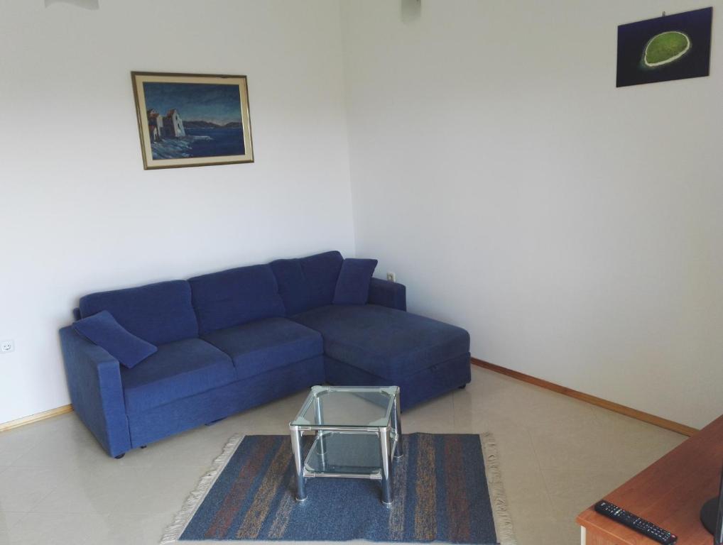 Posezení v ubytování Apartments Rede