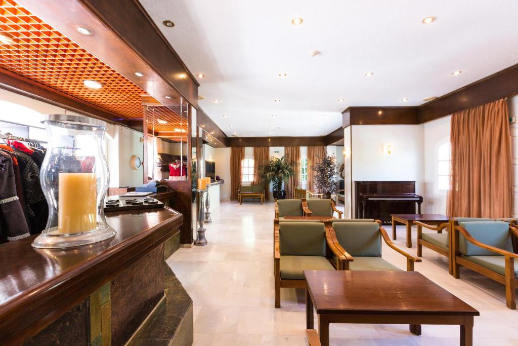 Posezení v ubytování Castello Bianco Aparthotel