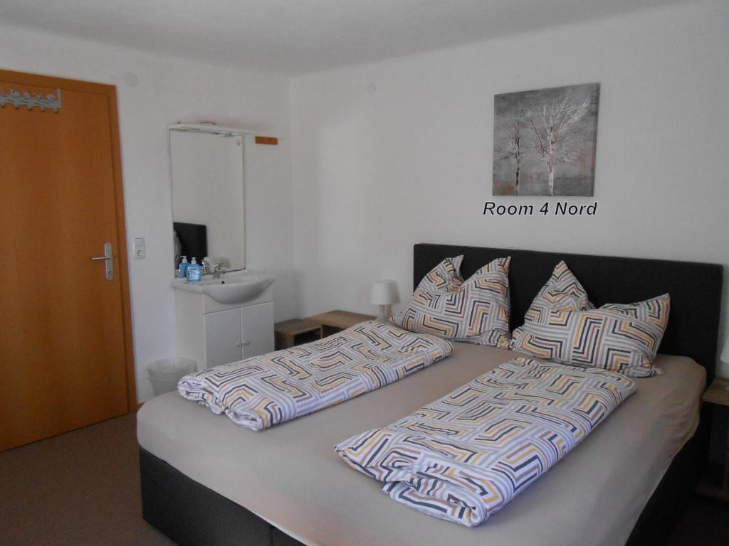 Posteľ alebo postele v izbe v ubytovaní Ferienhaus Dankl
