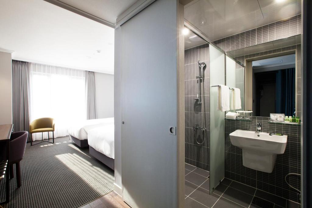 Koupelna v ubytování G2 Hotel Myeongdong