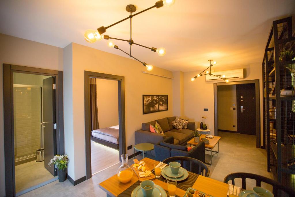A seating area at Cityloft 36