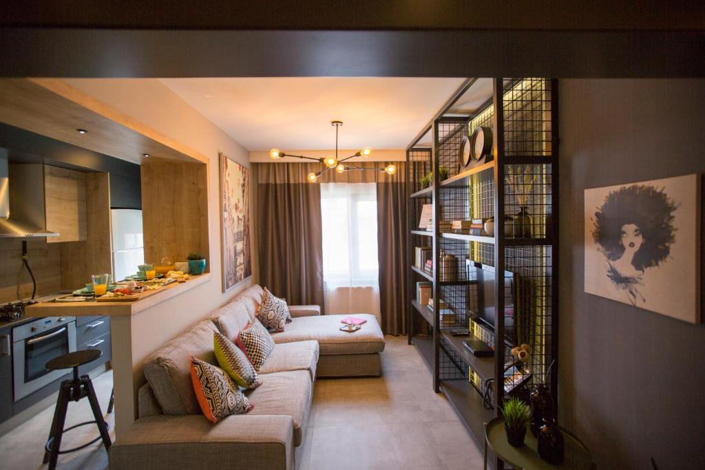 A seating area at Cityloft 36