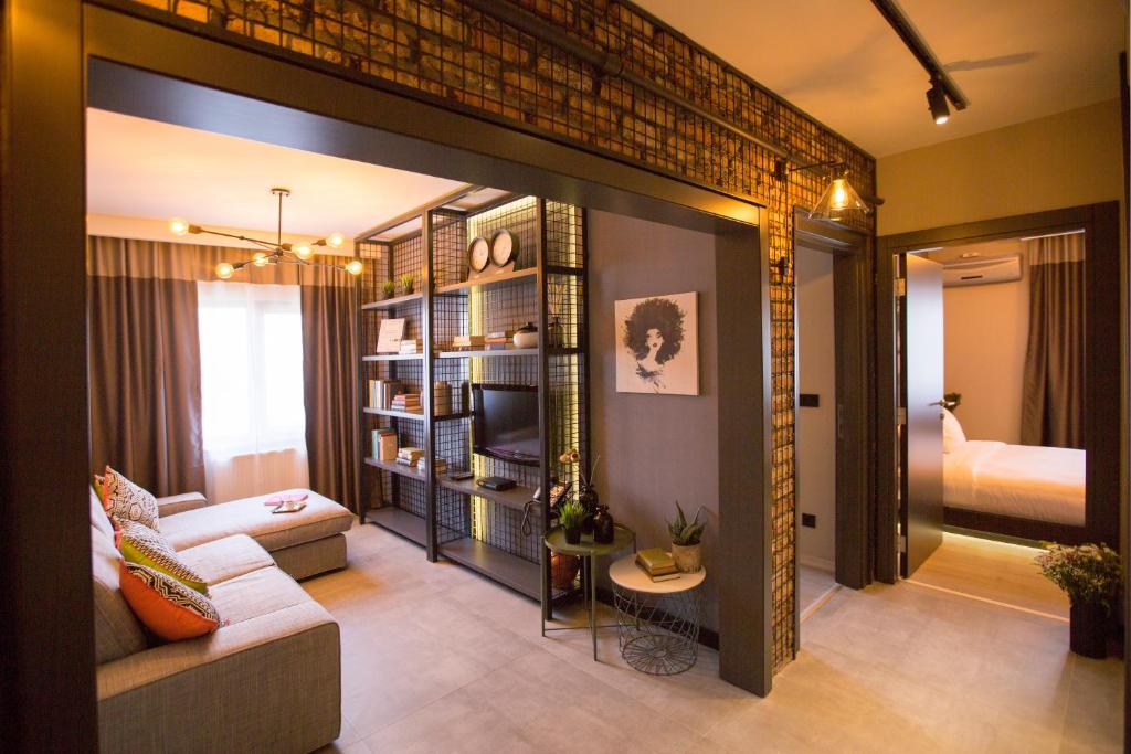 A bed or beds in a room at Cityloft 36