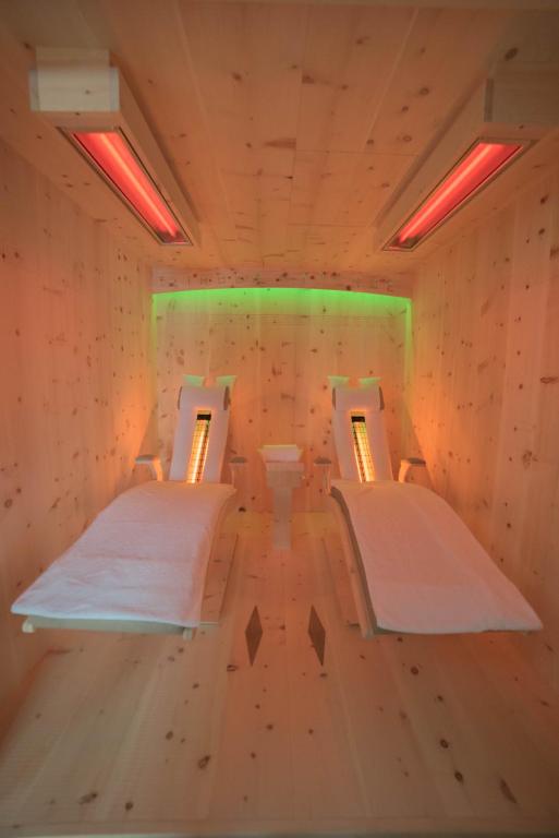 Lázně a/nebo wellness v ubytování Braito's Seaside Lodges und Suites