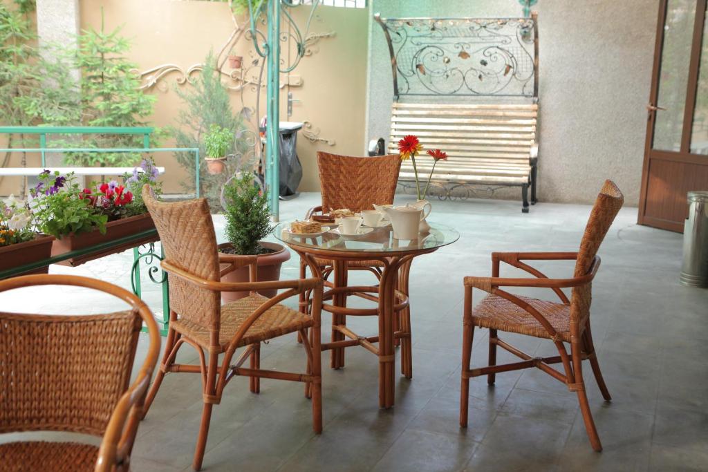 Posezení v ubytování Daniel Boutique Hotel