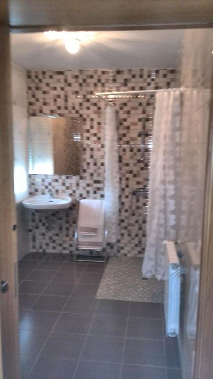 A bathroom at Casa Portomeiro
