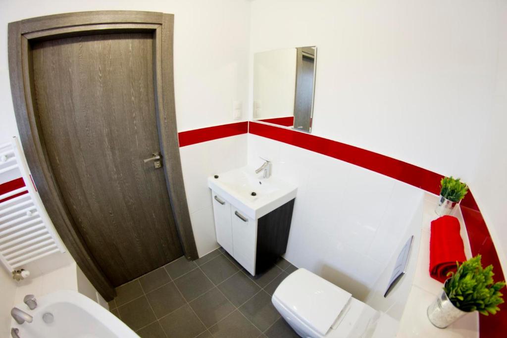 Kúpeľňa v ubytovaní Park Apartament