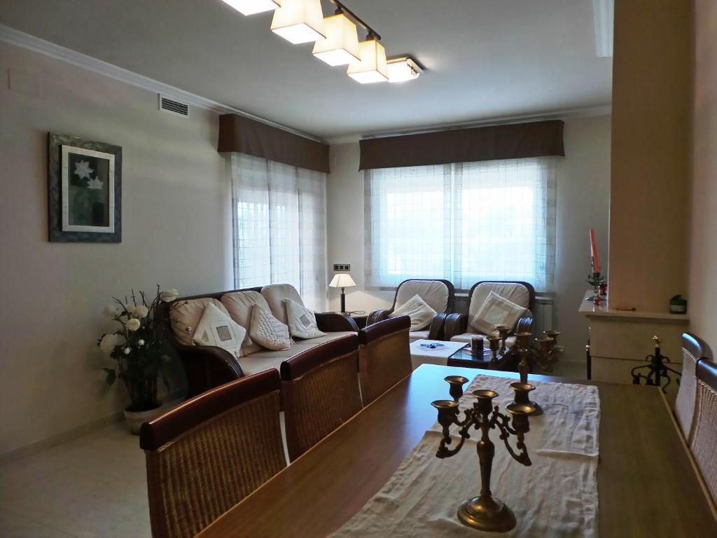 Posezení v ubytování Casa Neus Bara II