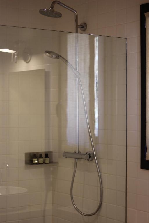 Koupelna v ubytování Hotel Fundació L'Olivar