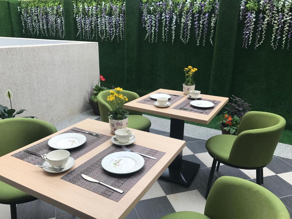 Restaurace v ubytování 晨光飯店