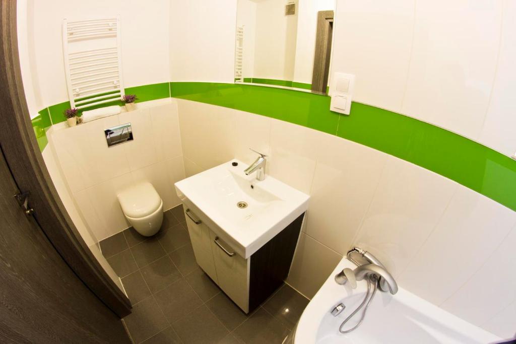 Kúpeľňa v ubytovaní Park Apartament