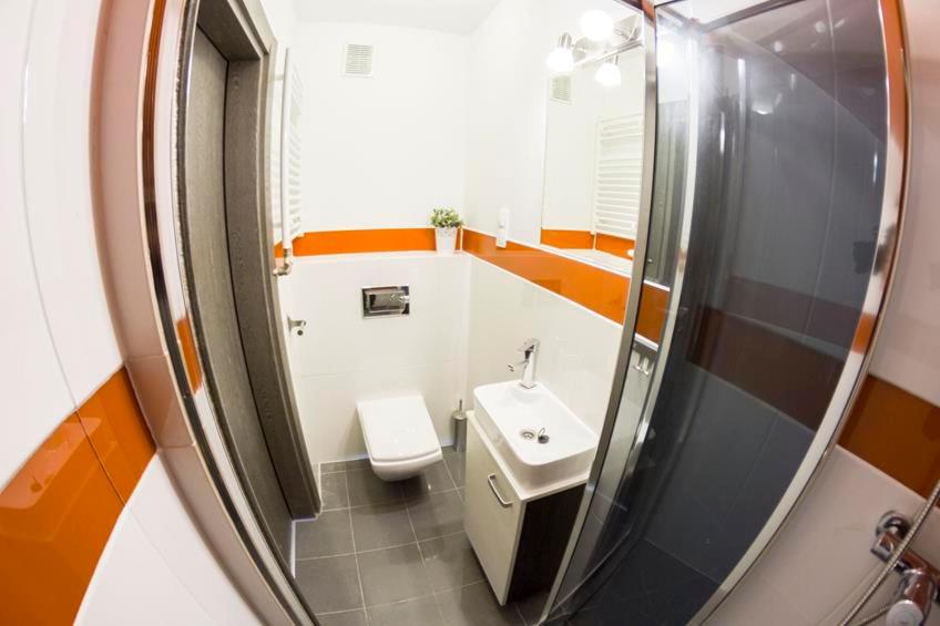 Kúpeľňa v ubytovaní Park Apartament