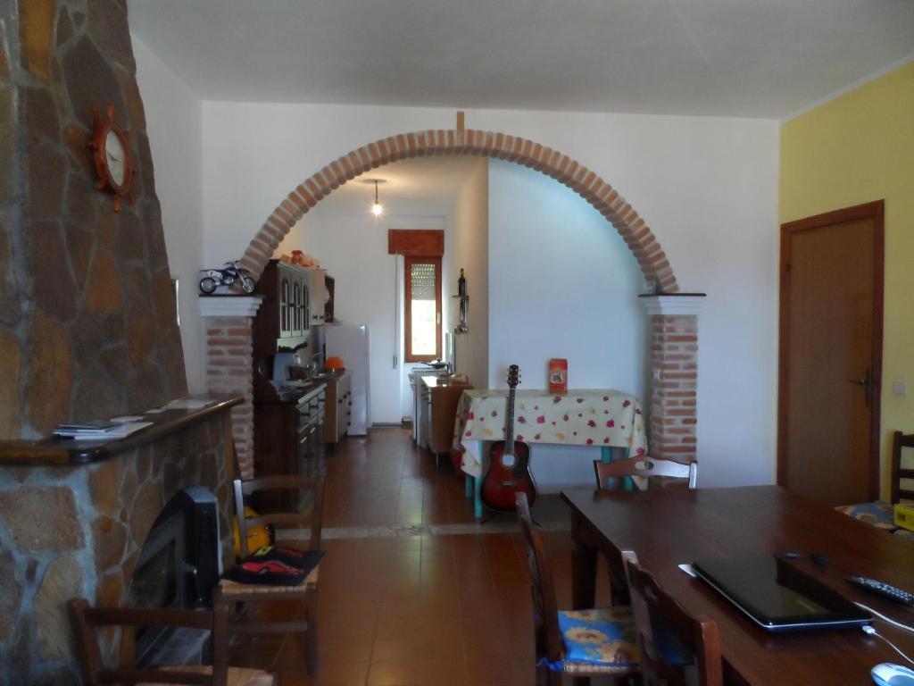 Posezení v ubytování B&B Bella Vista