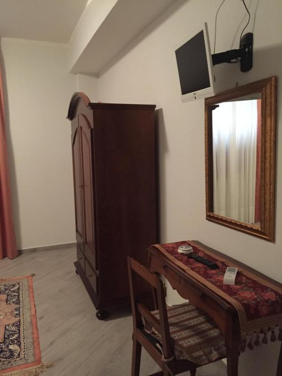 A television and/or entertainment centre at San Michele