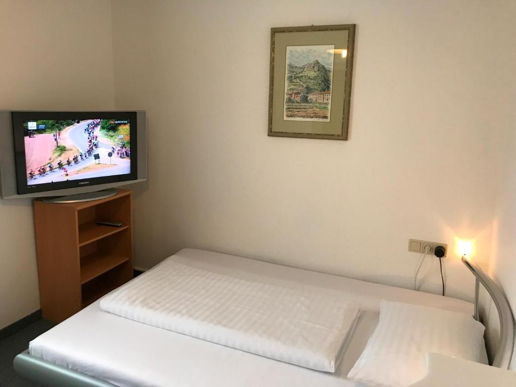TV a/nebo společenská místnost v ubytování Hotel Goldene Krone Innsbruck