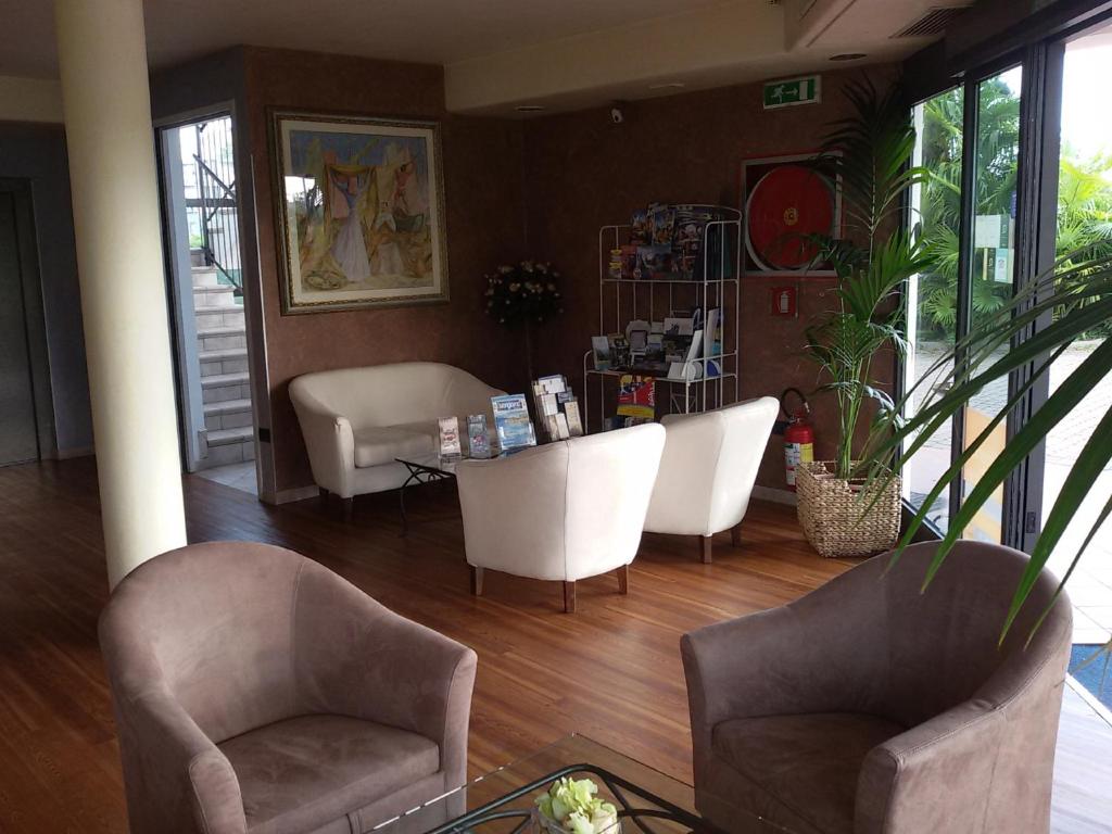 Posezení v ubytování Yachting Hotel Mistral