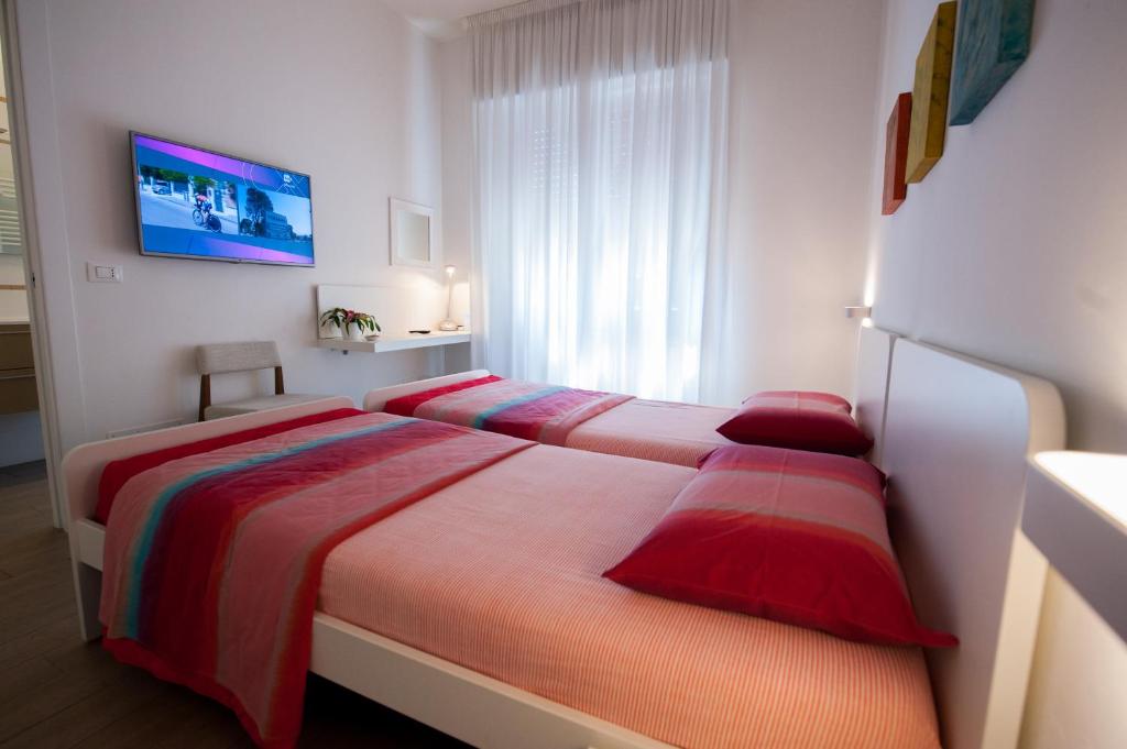 Postel nebo postele na pokoji v ubytování Daniela B&B Fiera