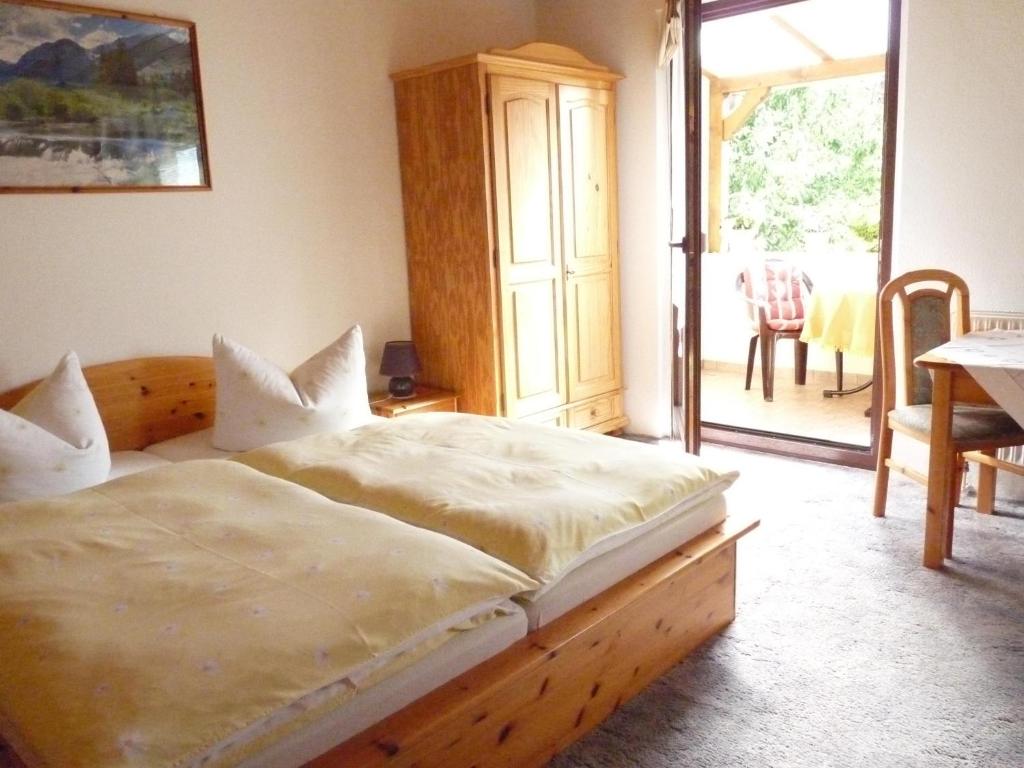 Postel nebo postele na pokoji v ubytování Pension a la Kleinert