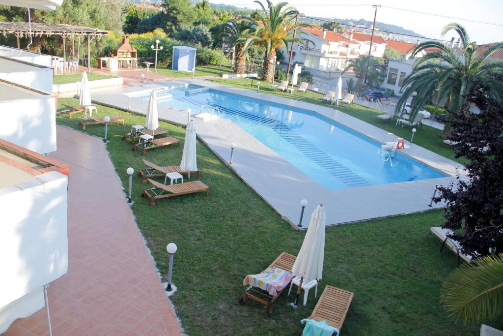 Bazén v ubytování Hotel Idea nebo v jeho okolí