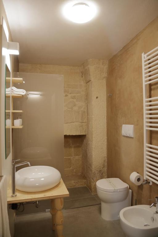 Koupelna v ubytování B&B Kabala