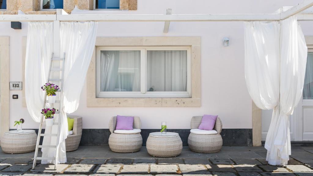 Balkón nebo terasa v ubytování Hotel Borgo Pantano