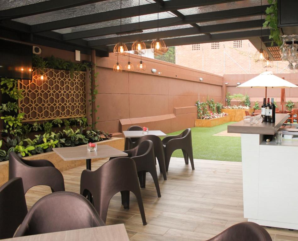 Nápoje v ubytování Hotel Lomas 10 Medellin