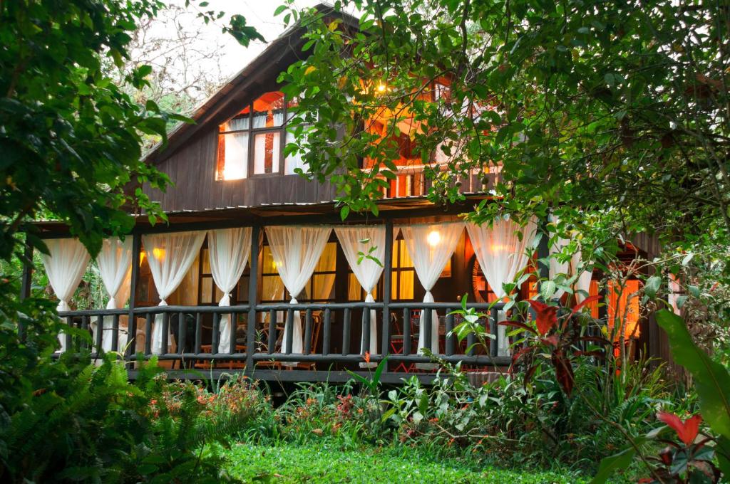 Zahrada ubytování Casa de Piedra