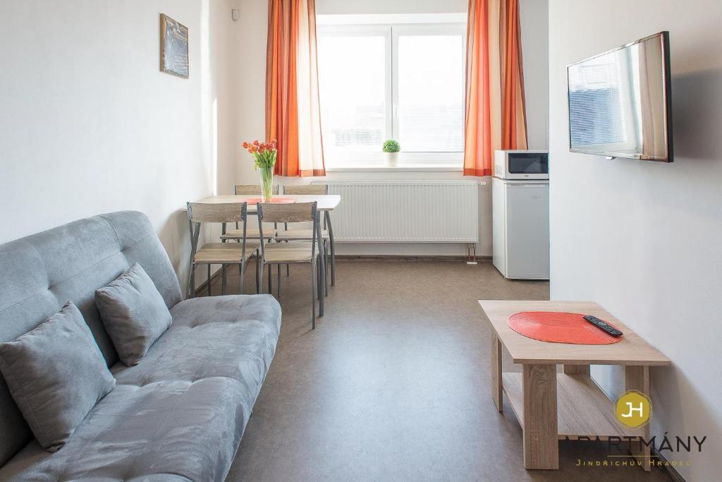 Sjónvarps- og/eða afþreyingartæki á Apartmány Jindřichův Hradec