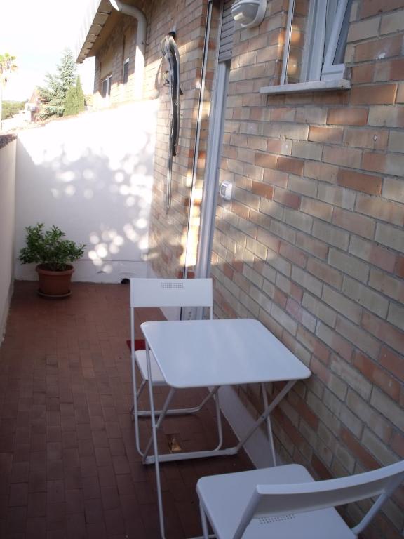 Balkón nebo terasa v ubytování B&B I Like Matera